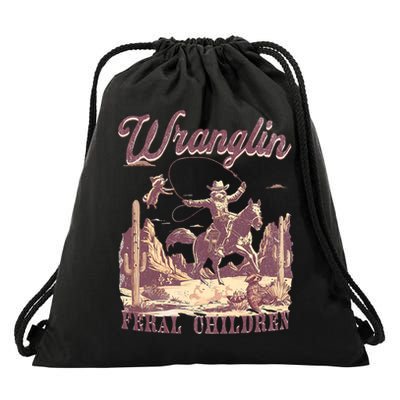 Wranglin Feral Drawstring Bag