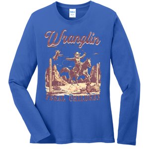 Wranglin Feral Ladies Long Sleeve Shirt