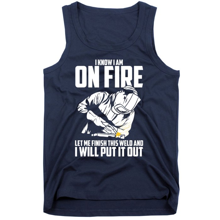 Welder Funny Welding Saying Graphic For Tank Top