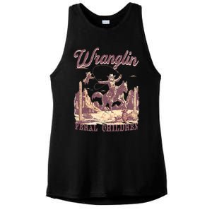 Wranglin Feral Ladies PosiCharge Tri-Blend Wicking Tank