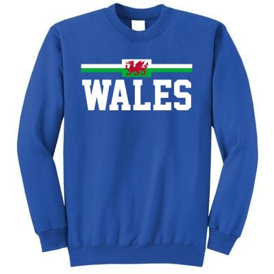 Wales Flag Welsh Cool Gift Tall Sweatshirt