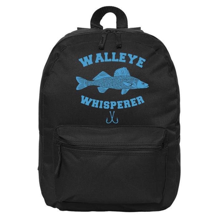 Walleye Fishing Walleye Whisperer Fishing Lure 16 in Basic Backpack
