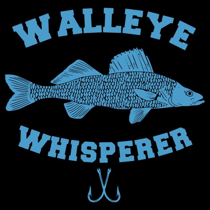 Walleye Fishing Walleye Whisperer Fishing Lure 16 in Basic Backpack