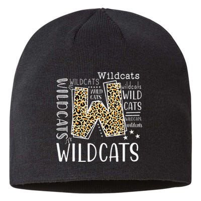 Wildcats Funny Wildcat Lover Sustainable Beanie