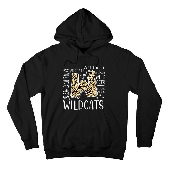 Wildcats Funny Wildcat Lover Tall Hoodie