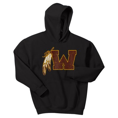 Washington Feather Kids Hoodie