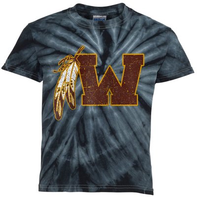 Washington Feather Kids Tie-Dye T-Shirt