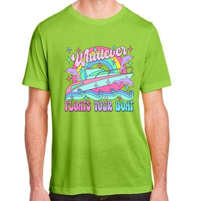 Whatever Floats Your Boat Ship Crusing Cruise Trip Vacation Matching Adult ChromaSoft Performance T-Shirt