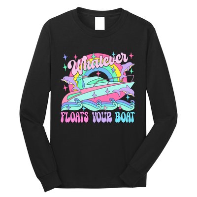 Whatever Floats Your Boat Ship Crusing Cruise Trip Vacation Matching Long Sleeve Shirt