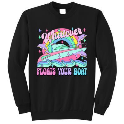 Whatever Floats Your Boat Ship Crusing Cruise Trip Vacation Matching Sweatshirt