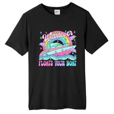 Whatever Floats Your Boat Ship Crusing Cruise Trip Vacation Matching Tall Fusion ChromaSoft Performance T-Shirt