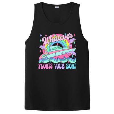 Whatever Floats Your Boat Ship Crusing Cruise Trip Vacation Matching PosiCharge Competitor Tank