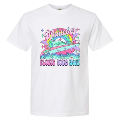 Whatever Floats Your Boat Ship Crusing Cruise Trip Vacation Matching Garment-Dyed Heavyweight T-Shirt