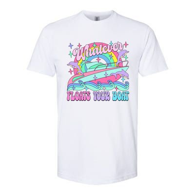 Whatever Floats Your Boat Ship Crusing Cruise Trip Vacation Matching Softstyle CVC T-Shirt