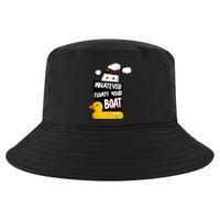 Whatever Floats Your Boat Cool Comfort Performance Bucket Hat