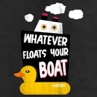 Whatever Floats Your Boat Cool Comfort Performance Bucket Hat