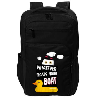 Whatever Floats Your Boat Impact Tech Backpack