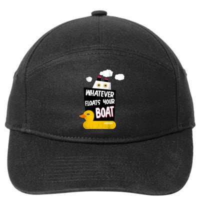 Whatever Floats Your Boat 7-Panel Snapback Hat