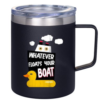 Whatever Floats Your Boat 12oz Stainless Steel Coffee Mug