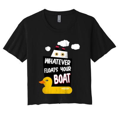 Whatever Floats Your Boat Crop Top