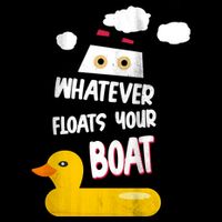 Whatever Floats Your Boat Cropped Pullover Crew