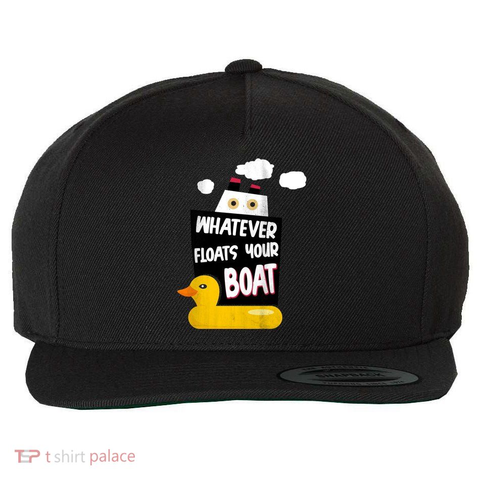 Whatever Floats Your Boat Wool Snapback Cap