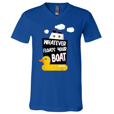 Whatever Floats Your Boat V-Neck T-Shirt