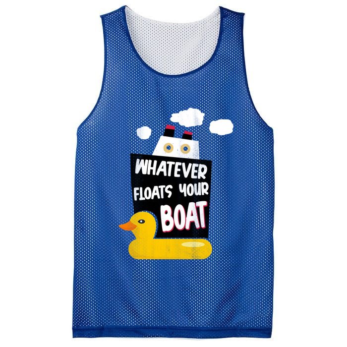 Whatever Floats Your Boat Mesh Reversible Basketball Jersey Tank