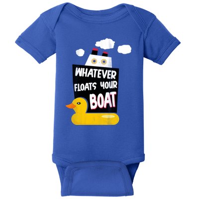 Whatever Floats Your Boat Baby Bodysuit