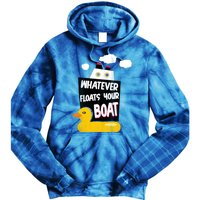 Whatever Floats Your Boat Tie Dye Hoodie