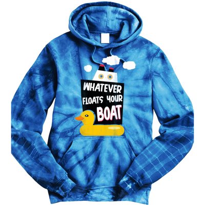 Whatever Floats Your Boat Tie Dye Hoodie