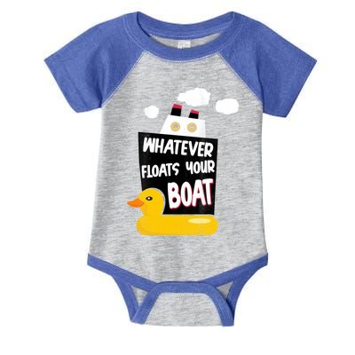 Whatever Floats Your Boat Infant Baby Jersey Bodysuit