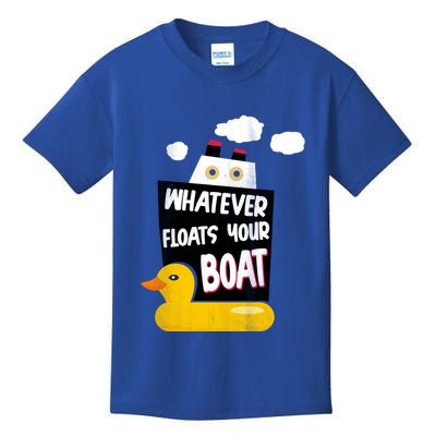 Whatever Floats Your Boat Kids T-Shirt