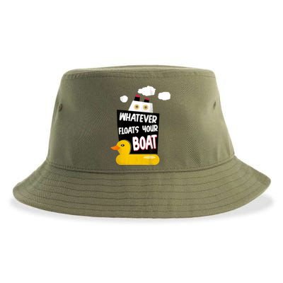 Whatever Floats Your Boat Sustainable Bucket Hat