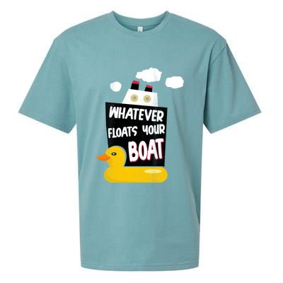 Whatever Floats Your Boat Sueded Cloud Jersey T-Shirt