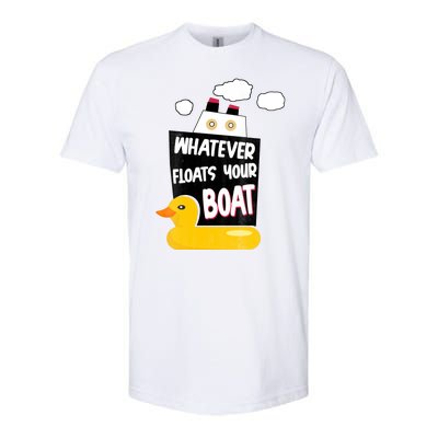 Whatever Floats Your Boat Softstyle® CVC T-Shirt