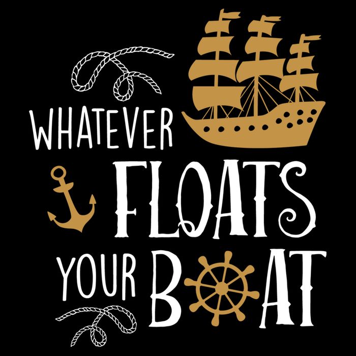 Whatever Floats Your Boat Funny Pirate Ship Kids T-Shirt