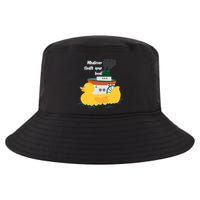 Whatever Floats Your Boat Funny Floaty Duck Cool Comfort Performance Bucket Hat