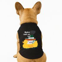 Whatever Floats Your Boat Funny Floaty Duck Doggie Tank