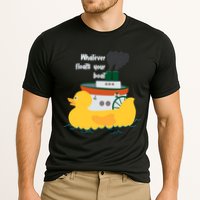 Whatever Floats Your Boat Funny Floaty Duck Performance Shirt