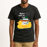 Whatever Floats Your Boat Funny Floaty Duck Tall T-Shirt