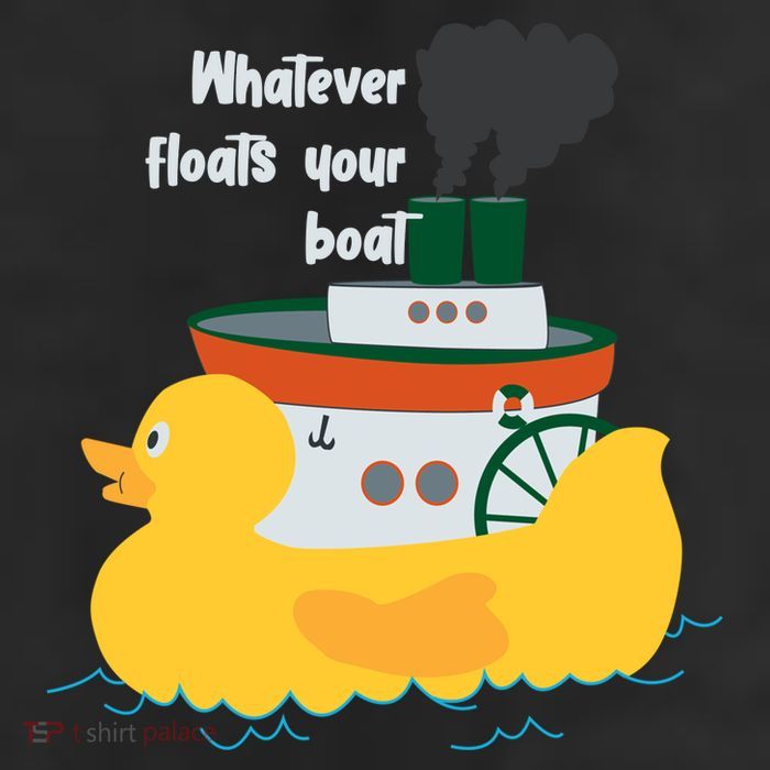 Whatever Floats Your Boat Funny Floaty Duck Beanie