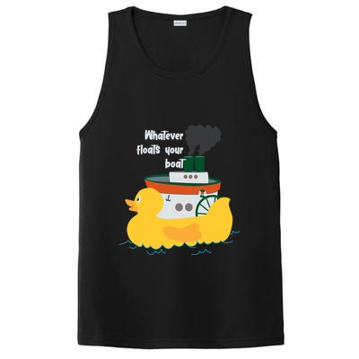 Whatever Floats Your Boat Funny Floaty Duck PosiCharge Competitor Tank