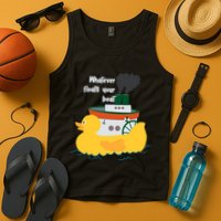 Whatever Floats Your Boat Funny Floaty Duck Tank Top