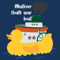 Whatever Floats Your Boat Funny Floaty Duck Infant Baby Jersey Bodysuit