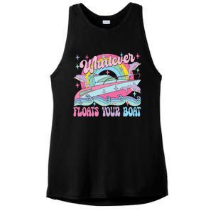 Whatever Floats Your Boat Ladies PosiCharge Tri-Blend Wicking Tank