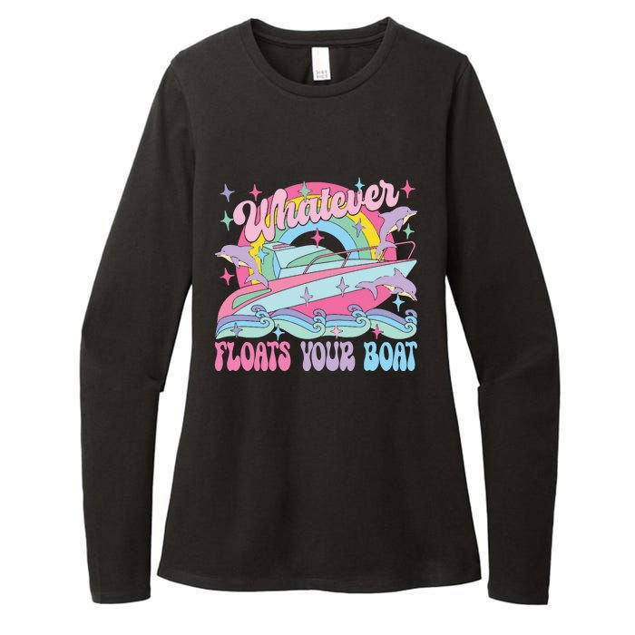 Whatever Floats Your Boat Womens CVC Long Sleeve Shirt