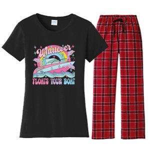 Whatever Floats Your Boat Women's Flannel Pajama Set