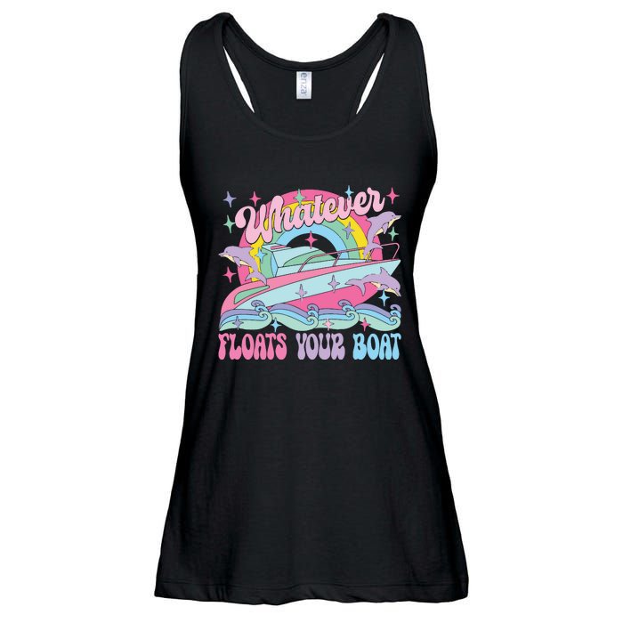 Whatever Floats Your Boat Ladies Essential Flowy Tank