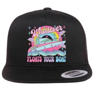 Whatever Floats Your Boat Flat Bill Trucker Hat